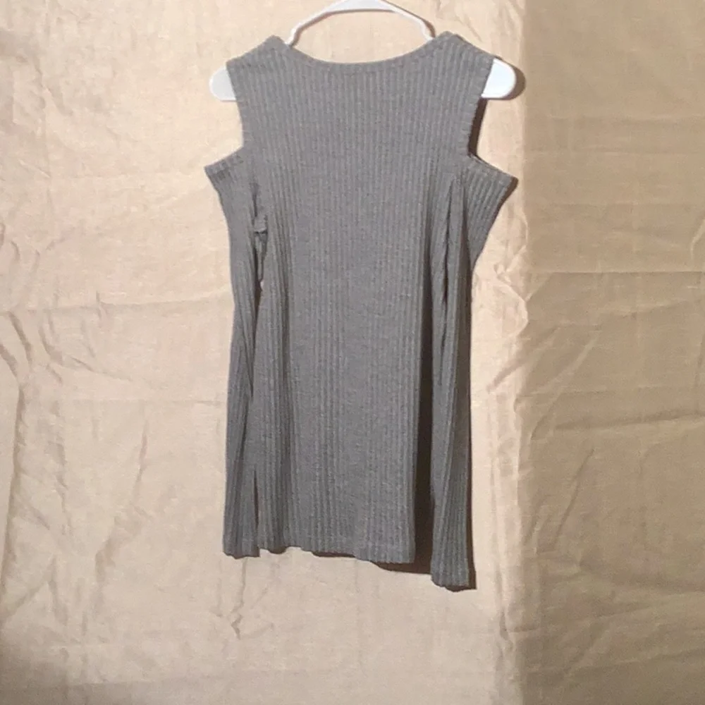 Mark Gray Ribbed Cut Out Tank - Picture 3 of 3